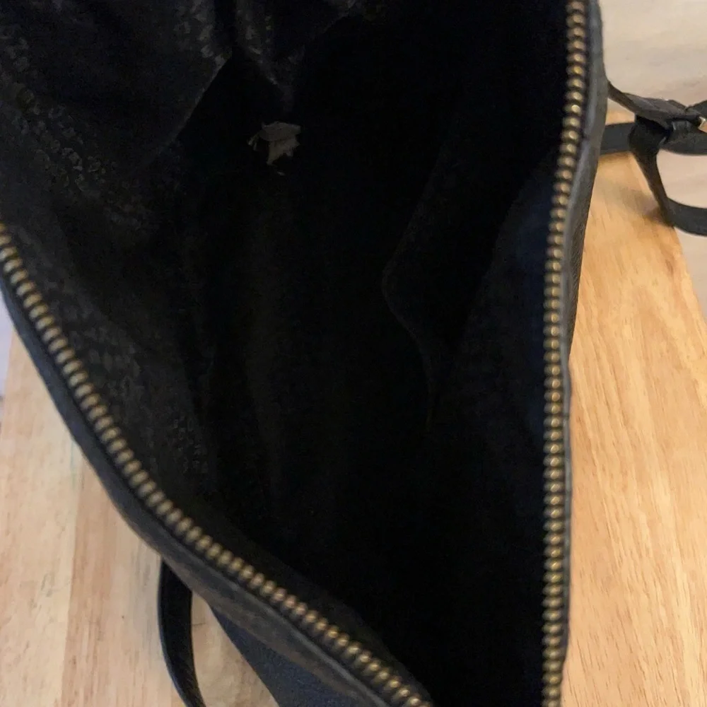 Kate Spade Natalya Orchard Street Shoulder Bag Black 100% Cow Leather